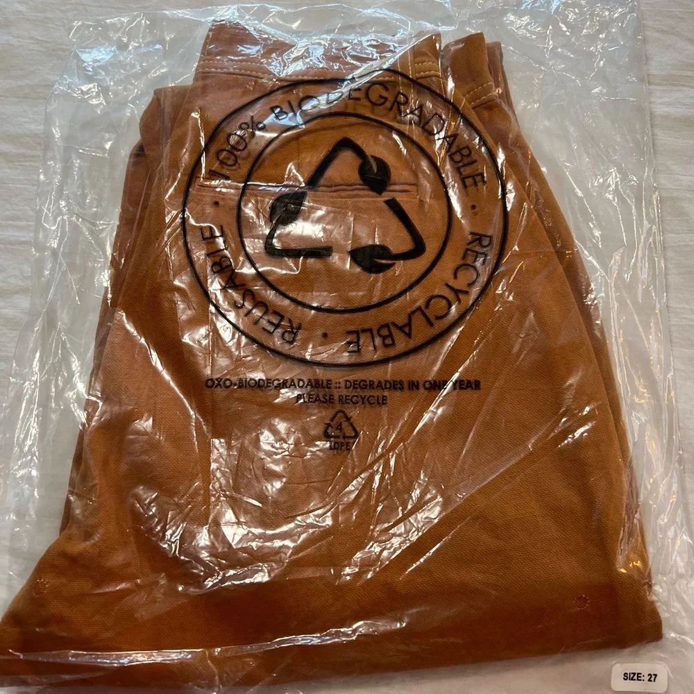 Erica workwear trousers Laura Turmeric orange pants size 27 - Picture 10 of 10